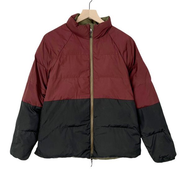 Kit and Ace Reversible Puffer Jacket Coat Insulated Parka Colorblock Lightweight - Picture 5 of 9